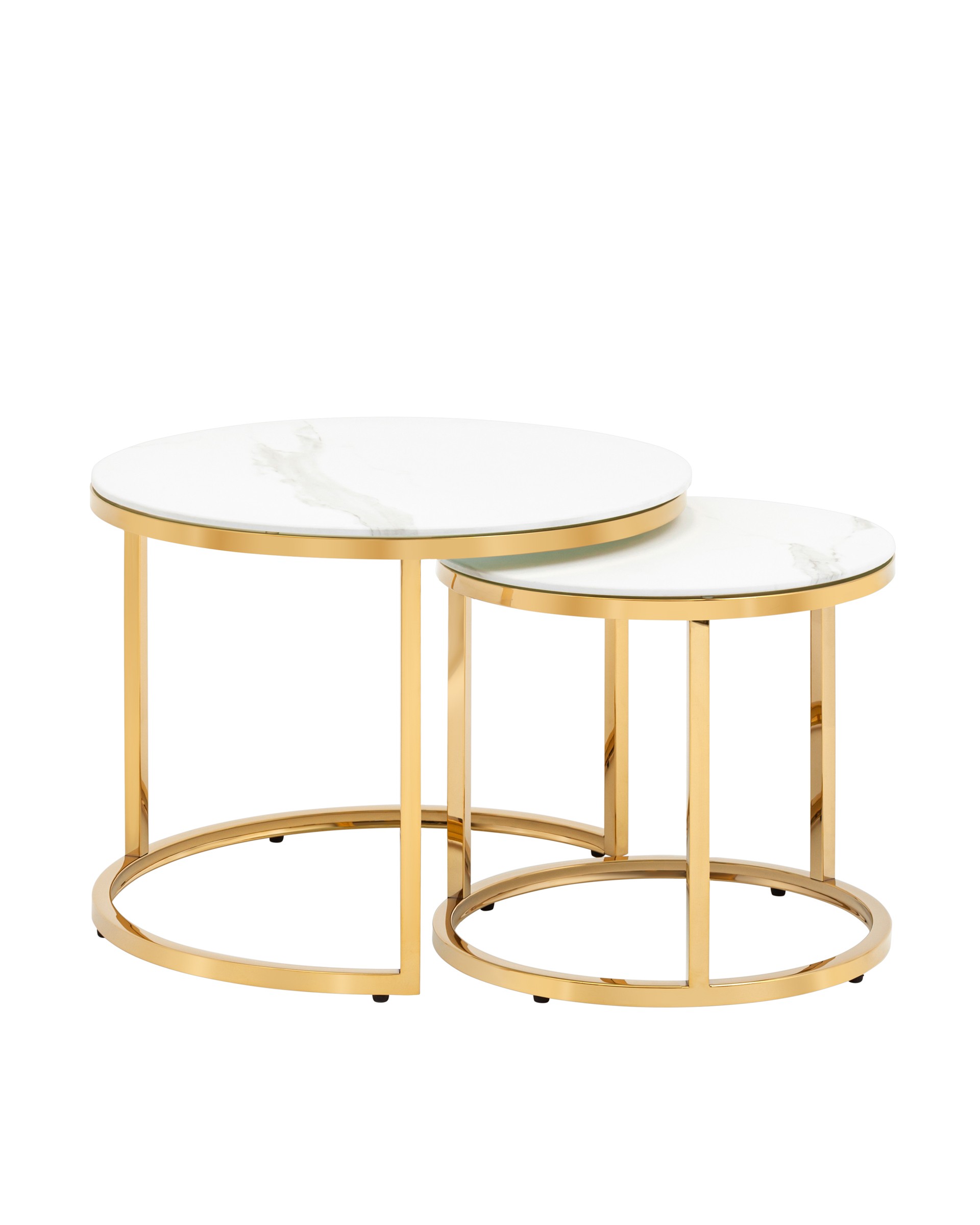 Журнальный стол Stool Group Селена EET-131-2S-TG white