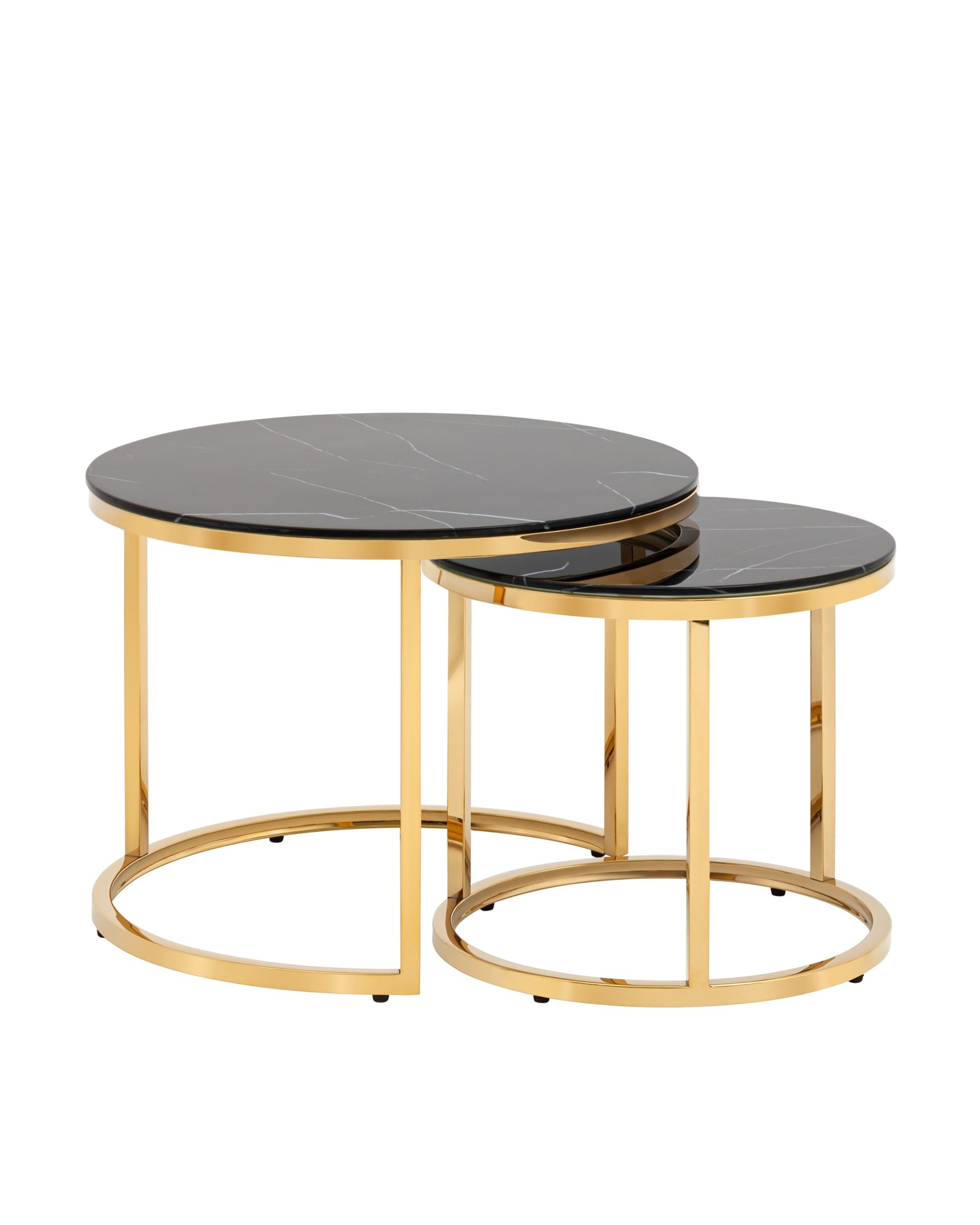 Журнальный стол Stool Group Селена EET-131-2S-TG black