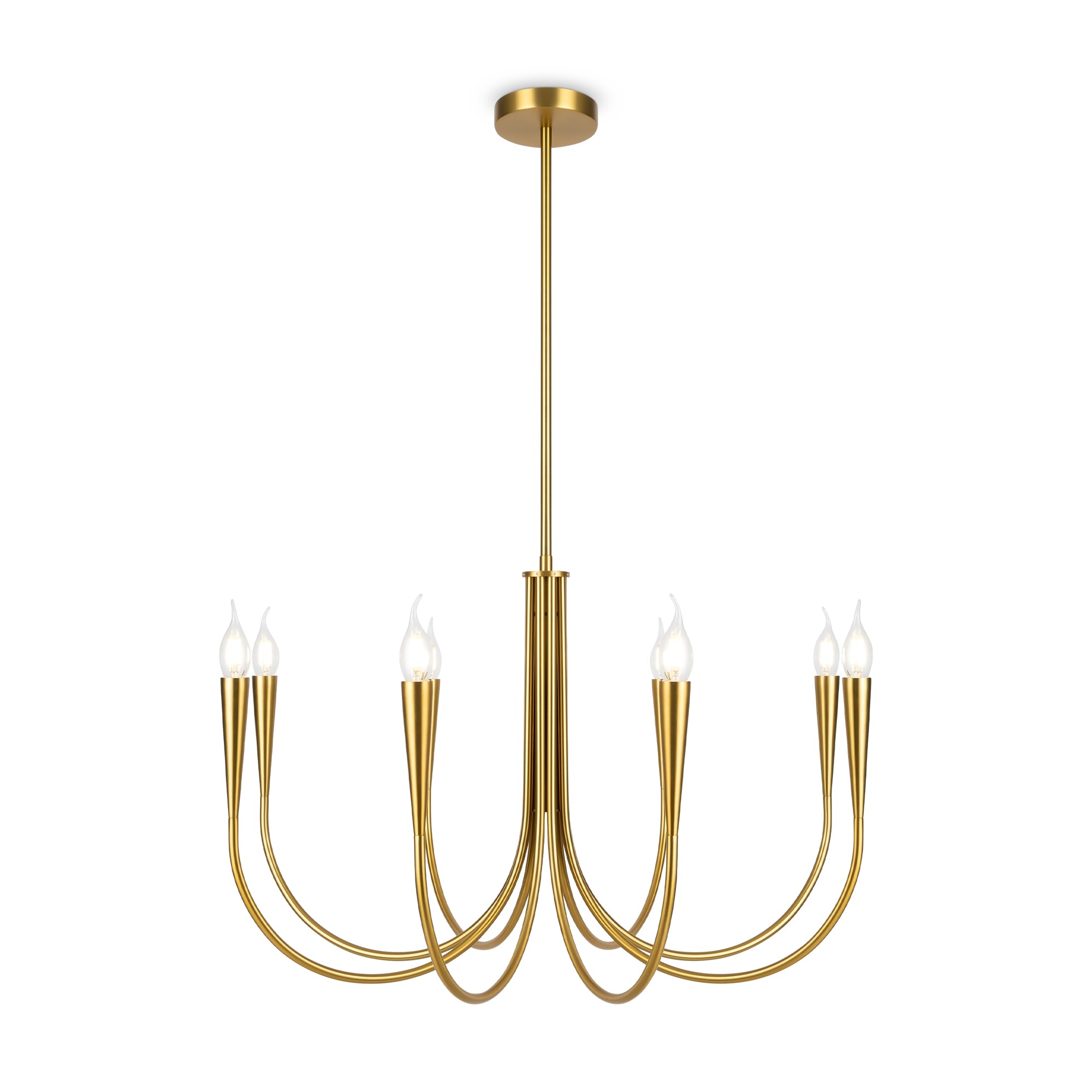 Люстра на штанге Freya Branches FR5253PL-08BS