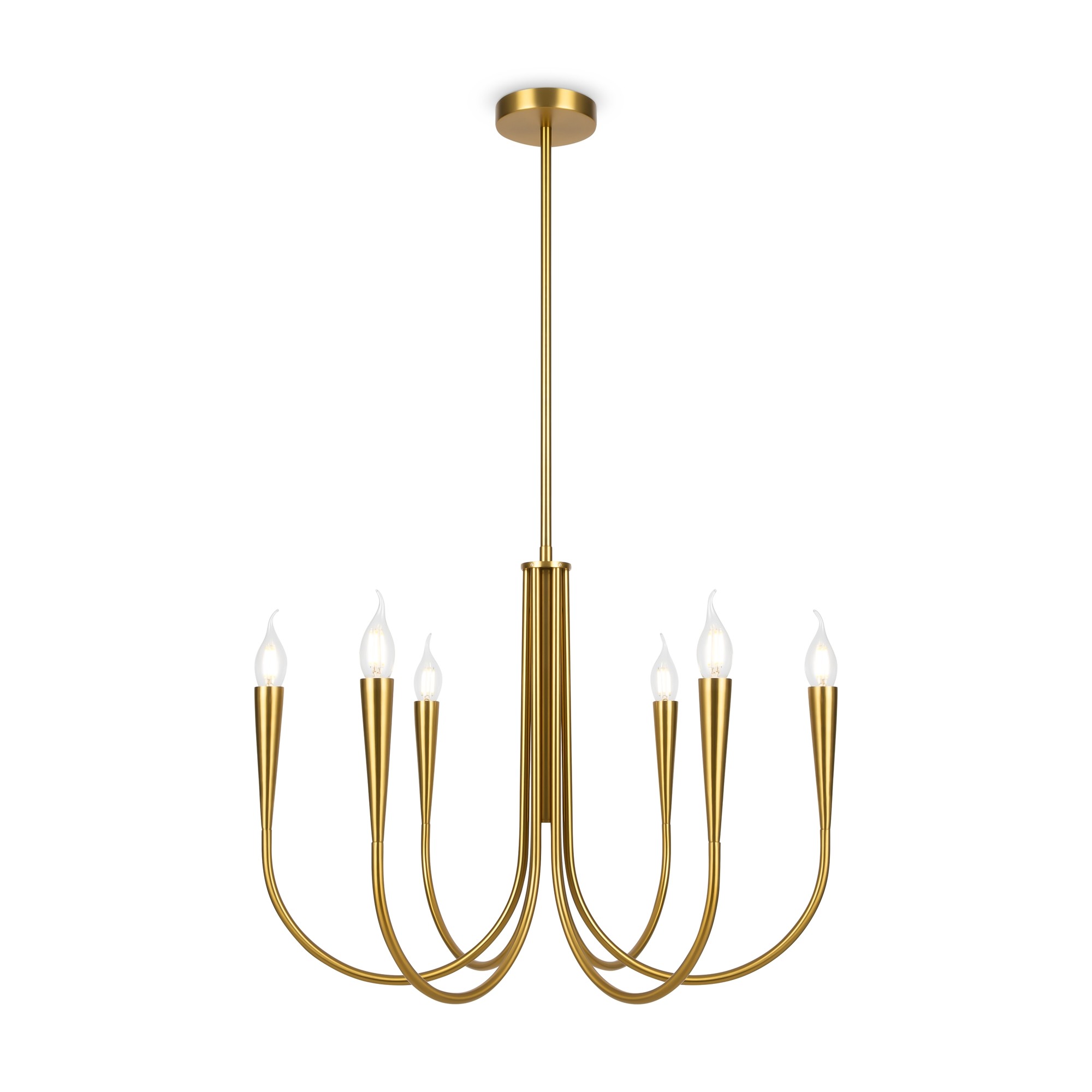 Люстра на штанге Freya Branches FR5253PL-06BS