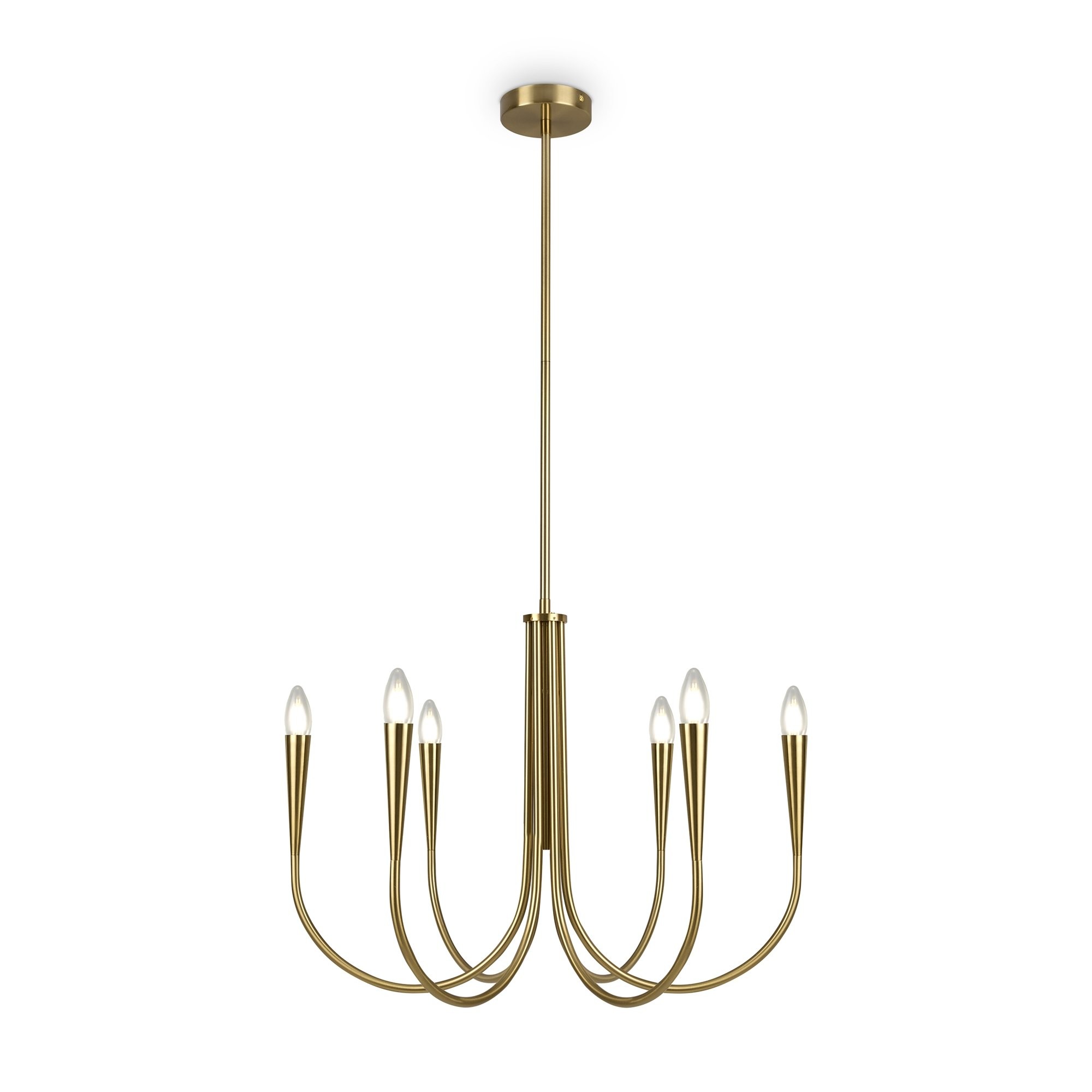 Люстра на штанге Freya Branches FR5253PL-06BS