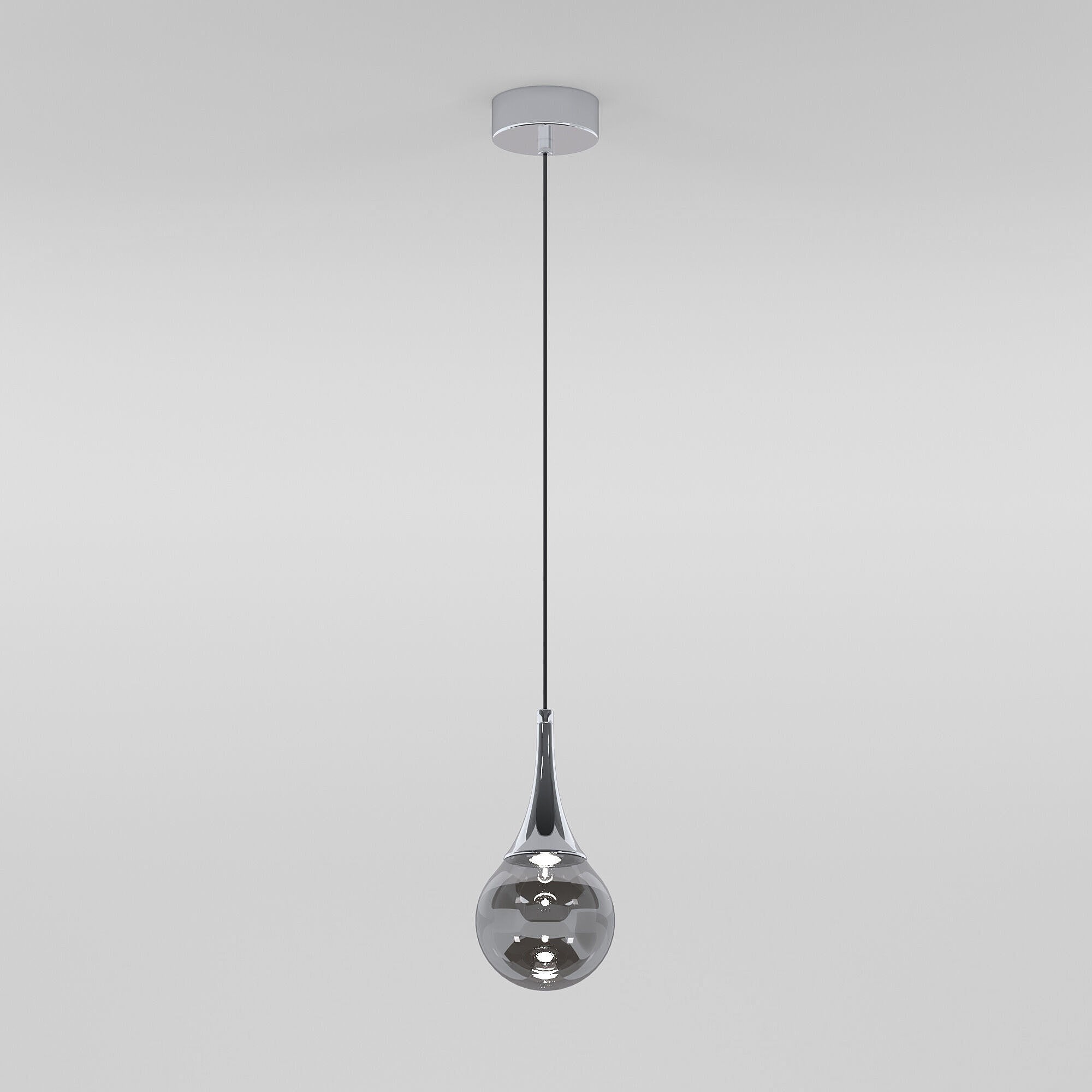 Светильник подвесной Eurosvet Adour 50256/1 LED дымчатый