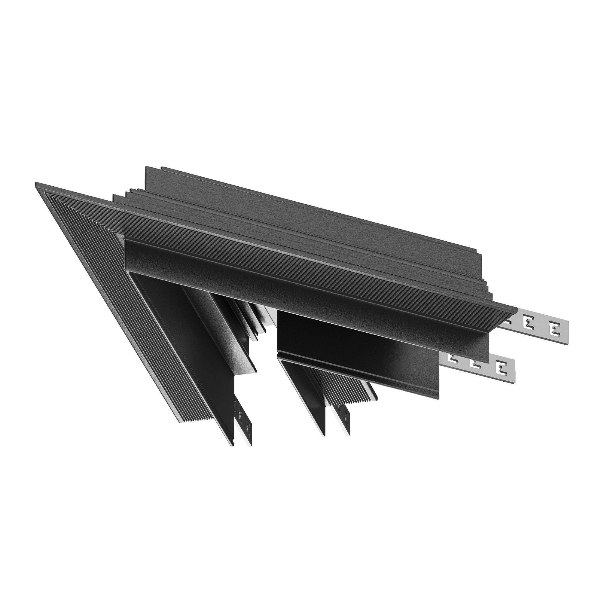 Угол-соединитель 45° встраиваемый Maytoni Accessories for tracks Gravity TRA010CLS-42B