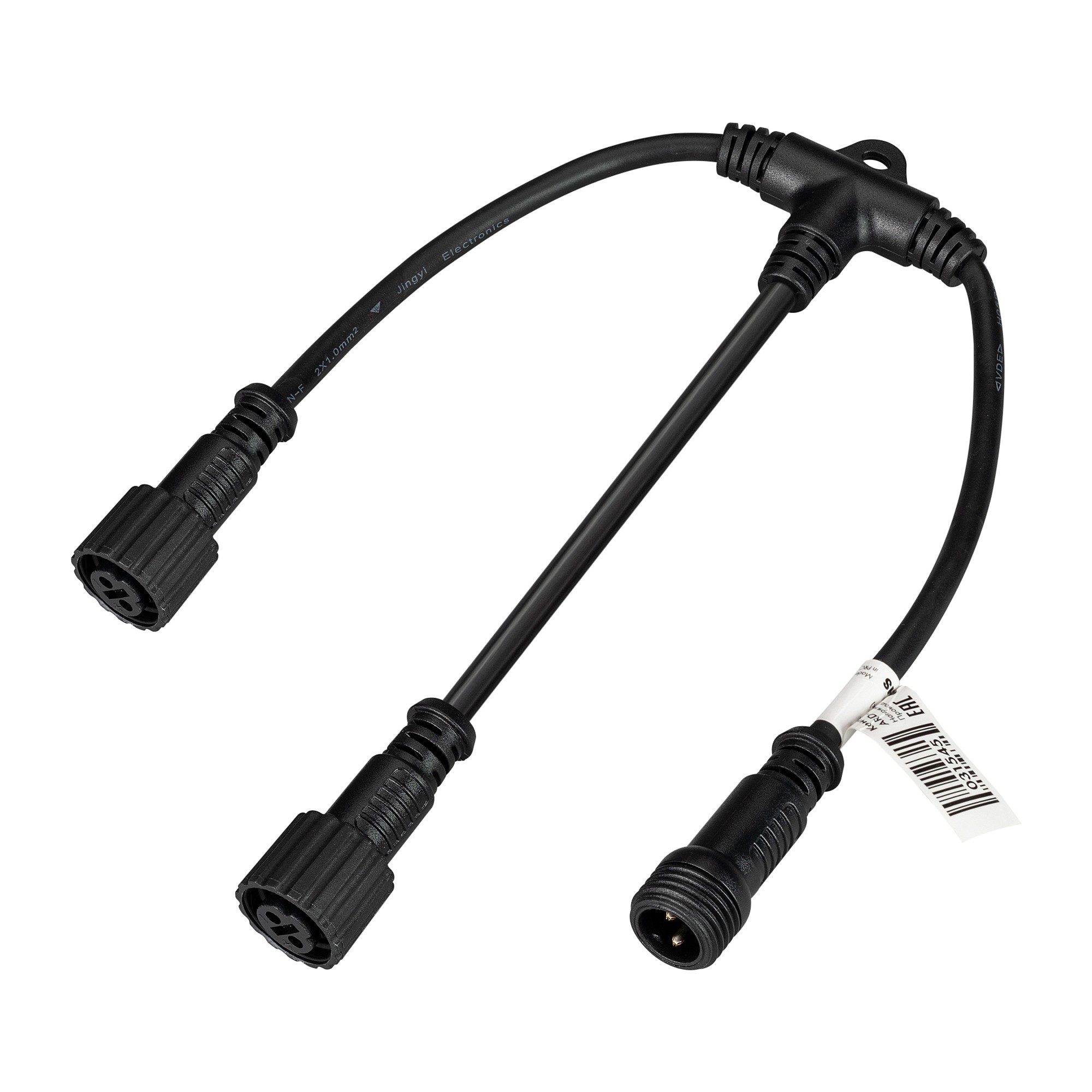 Т-образный коннектор для подключения блоков питания к гирляндам серии SPI-RGB Arlight 031545