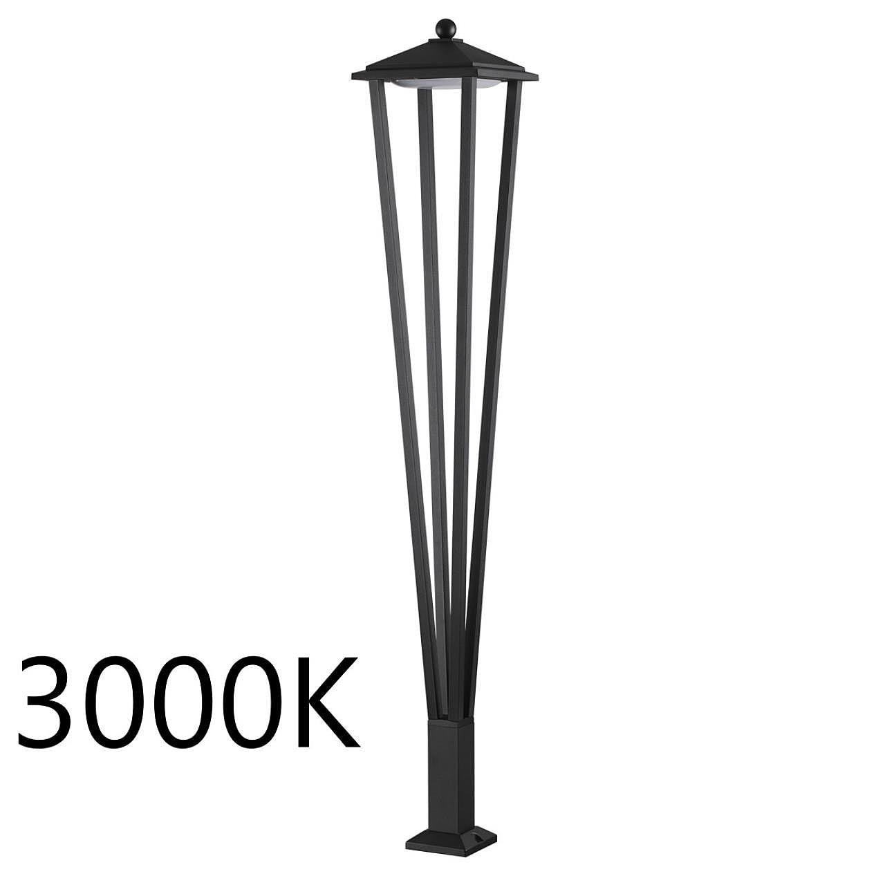 Уличный наземный светильник Odeon Light Bearitz 6655/12GA3