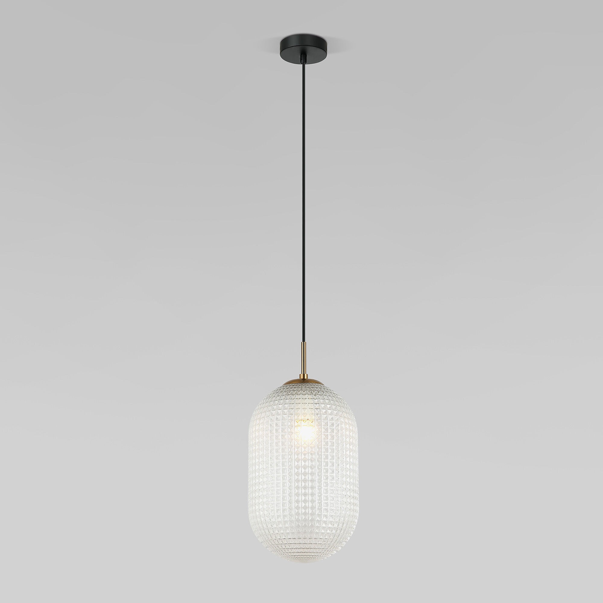 Светильник подвесной Eurosvet Gem 50261/1 прозрачный