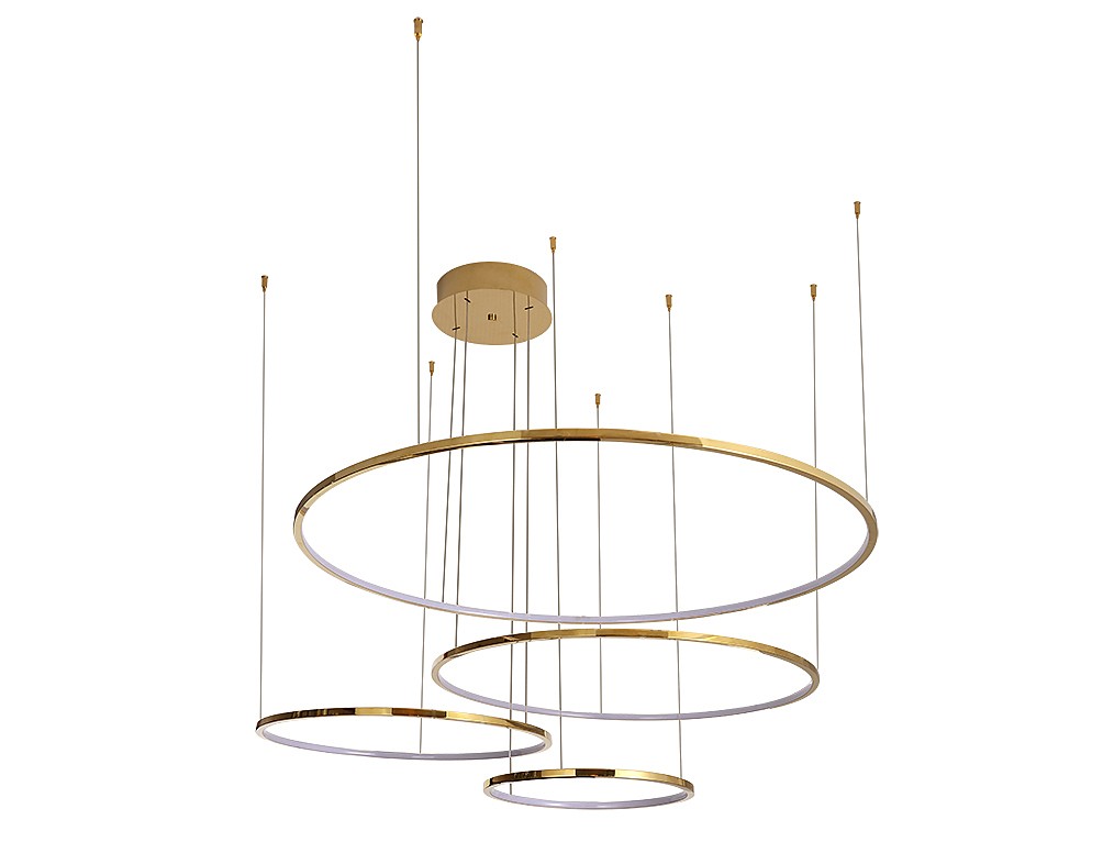 Подвесная люстра Newport 15000 15104/S champagne gold