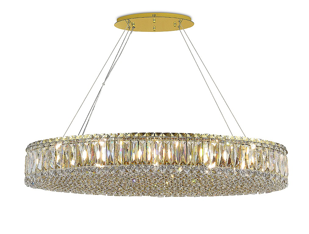 Подвесная люстра Newport 8460 8468/S gold