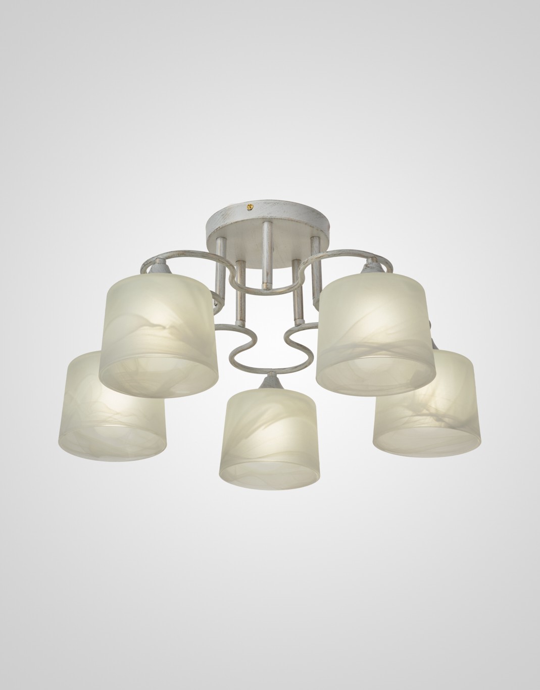 Потолочная люстра Мелодия Света Еврокаркасы Цилиндр 000019538