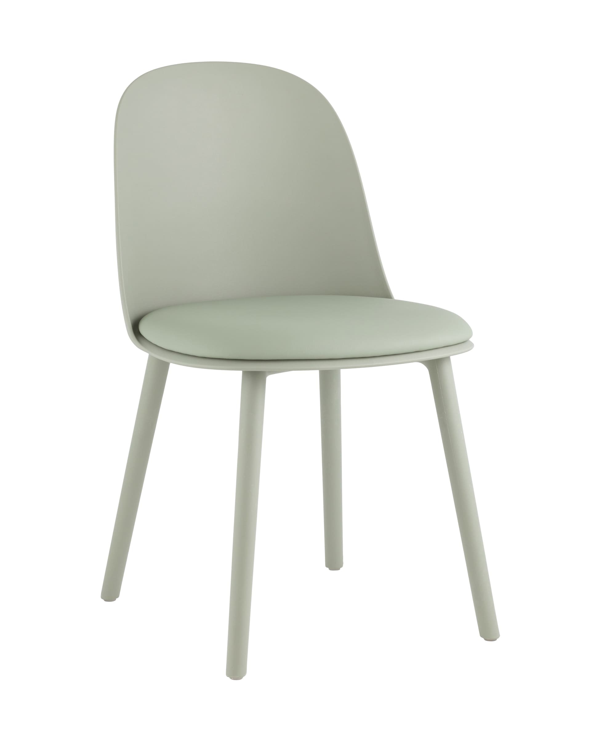 Стул пластиковый Stool Group Fog SL-7022DP greyish green 90455