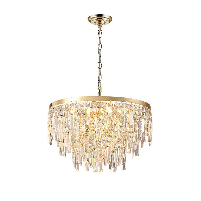 Подвесная люстра Lumien Hall Arnas LH0060/10P-GD-CL