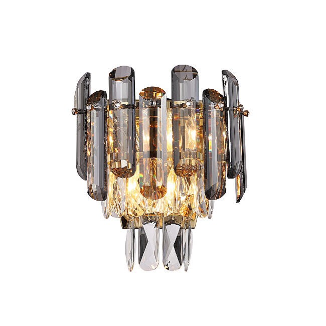 Настенное бра Lumien Hall Iterri LH0061/2W-GD-SMK-CL