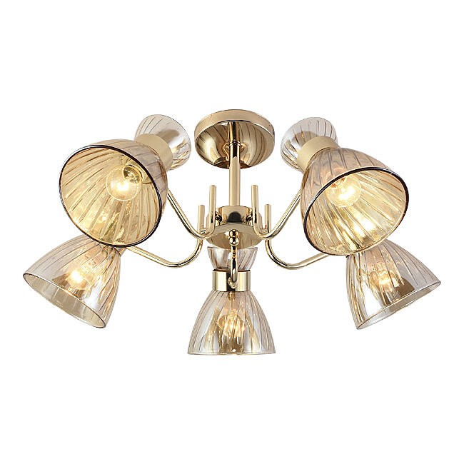 Потолочная люстра Seven Fires Aura SF3345/5C-FGD-AM