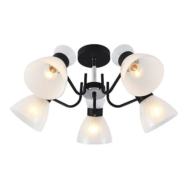 Потолочная люстра Seven Fires Tariya SF3346/5C-BK-CR-WT