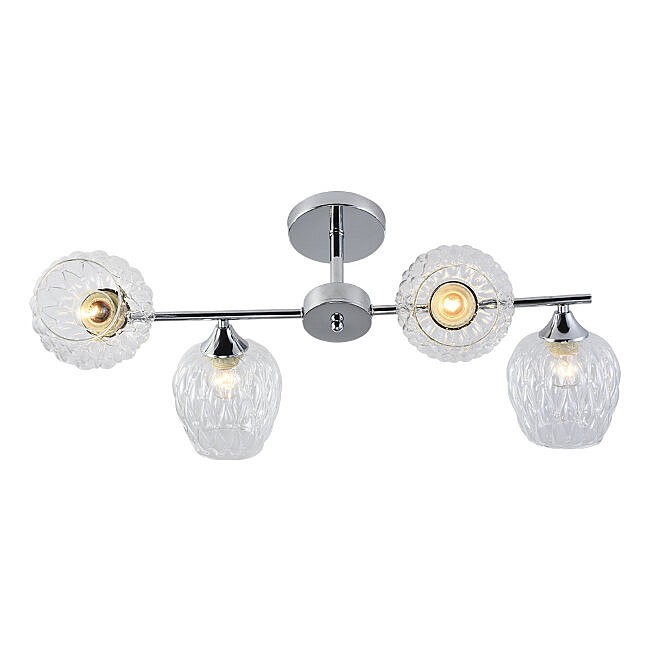 Потолочная люстра Seven Fires Teo SF3347/4C-CR-CL