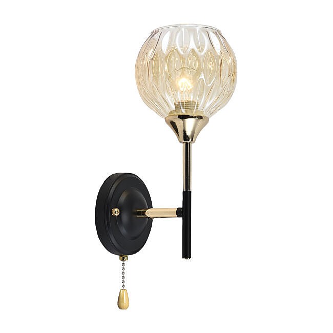 Настенное бра Seven Fires Aelin SF3367/1W-BK-FGD-AM