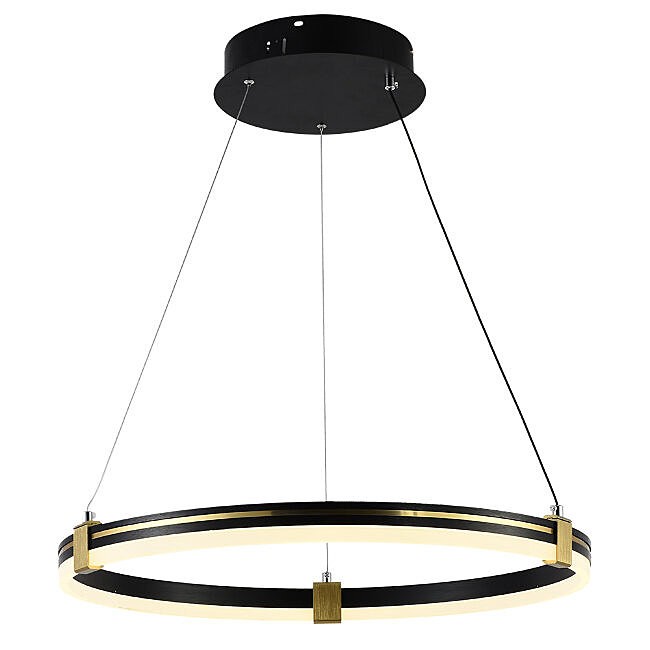 Подвесная люстра Seven Fires Luken SF5026/1P-BK-GD