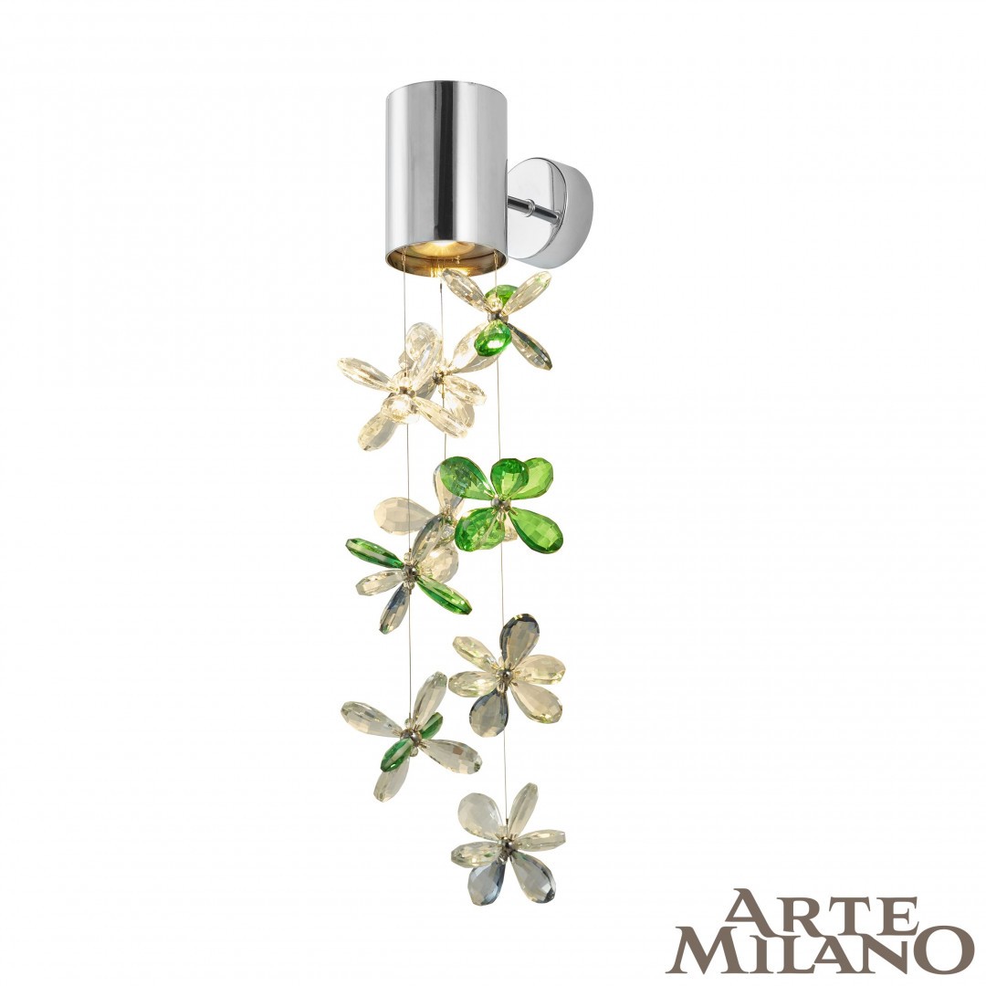 Настенное бра Arte Milano 1952B.D90.H600.LED Ni