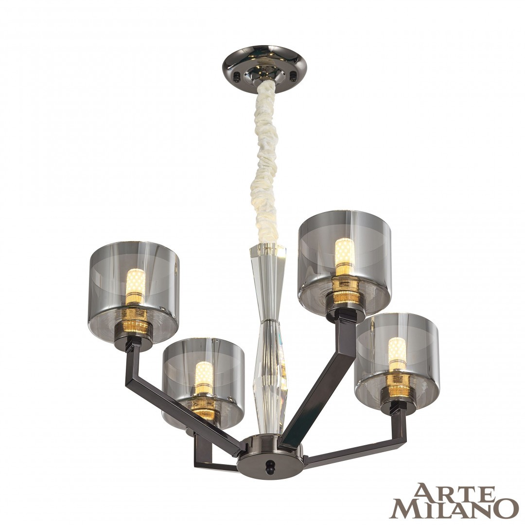 Подвесная люстра Arte Milano Neapolis72307 272307/4 BN