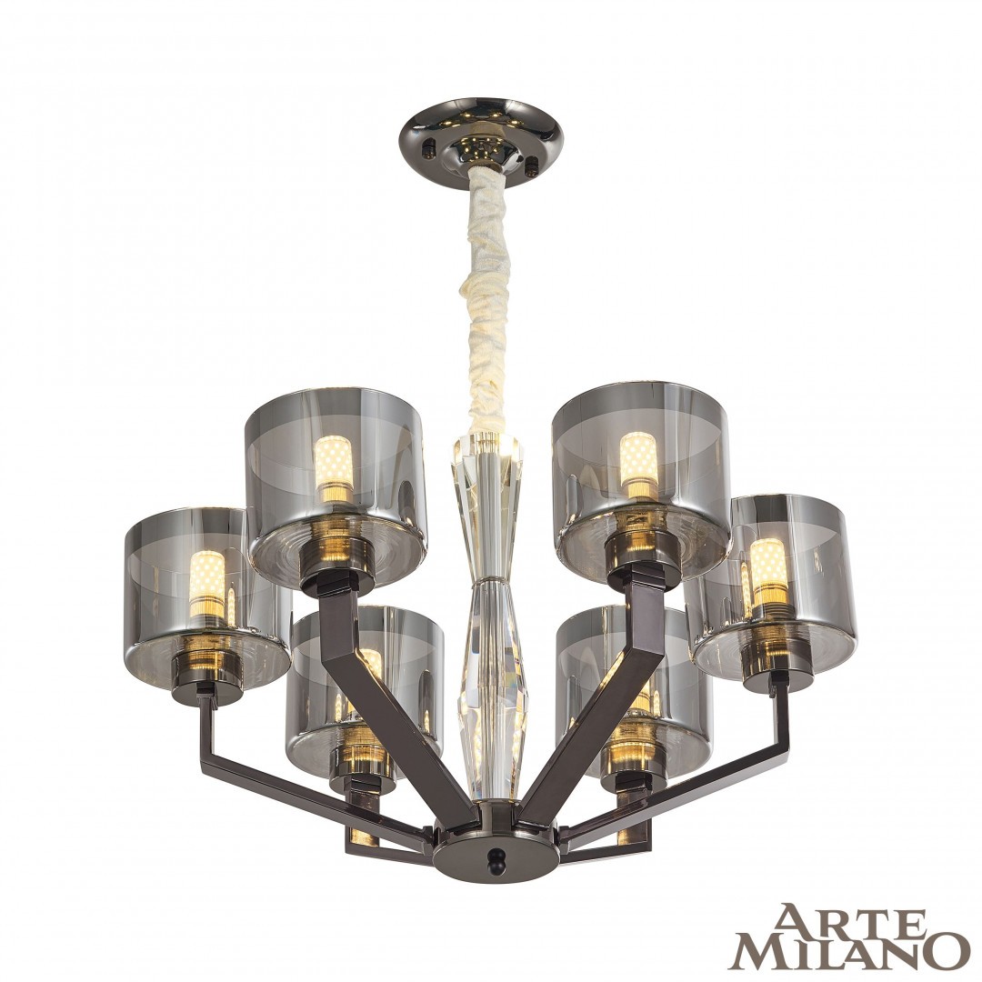 Подвесная люстра Arte Milano Neapolis72307 272307/6 BN