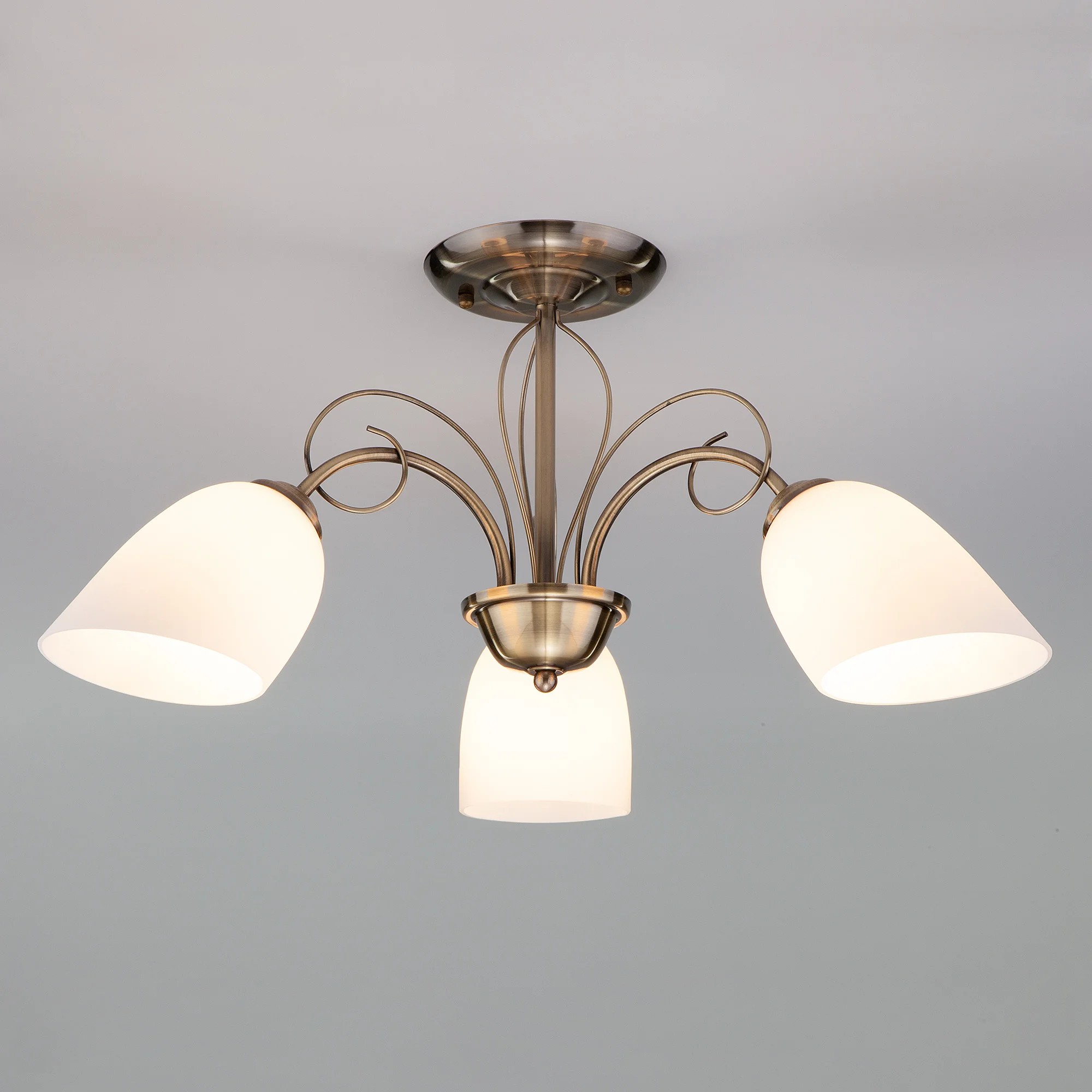 Потолочная люстра Eurosvet Stefanie 30107/3 античная бронза