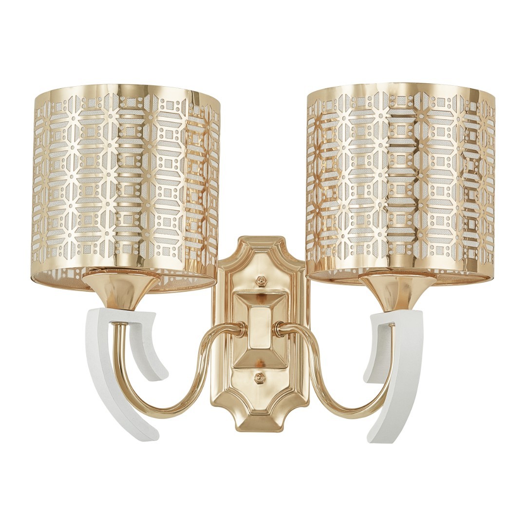 Настенное бра Arte Milano Florentia-8857 308857/2W Wh/Gd