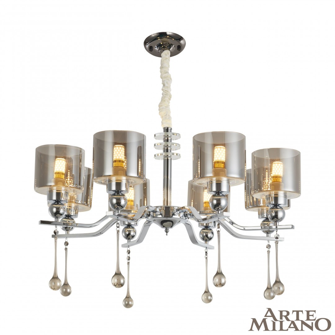 Подвесная люстра Arte Milano Neapolis79207 279207/8 Ni