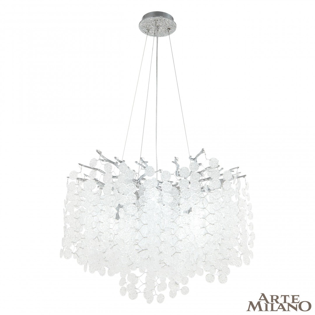 Подвесная люстра Arte Milano Milan23 239801/D600/8/C Cr