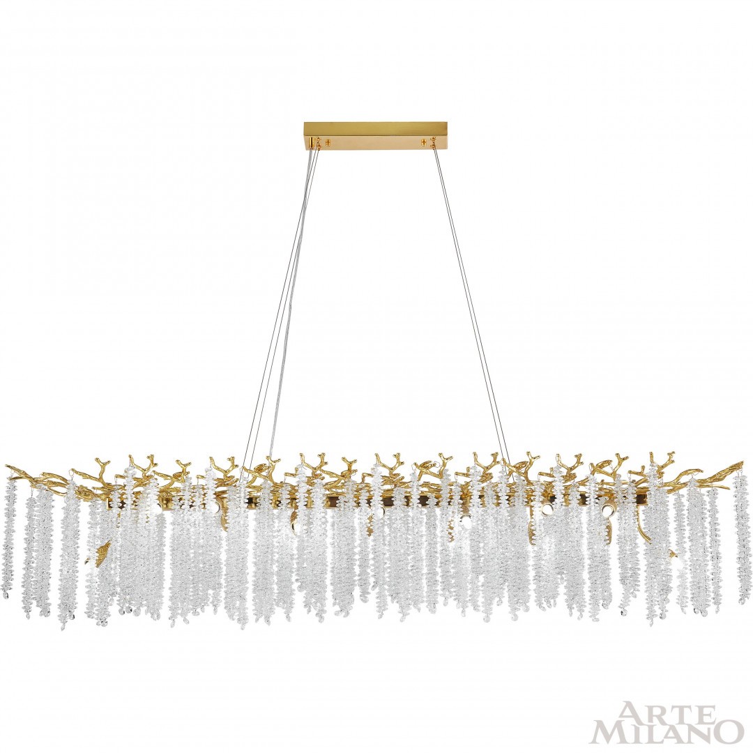 Подвесная люстра Arte Milano Milan23 230011/L1500/16/A Gd