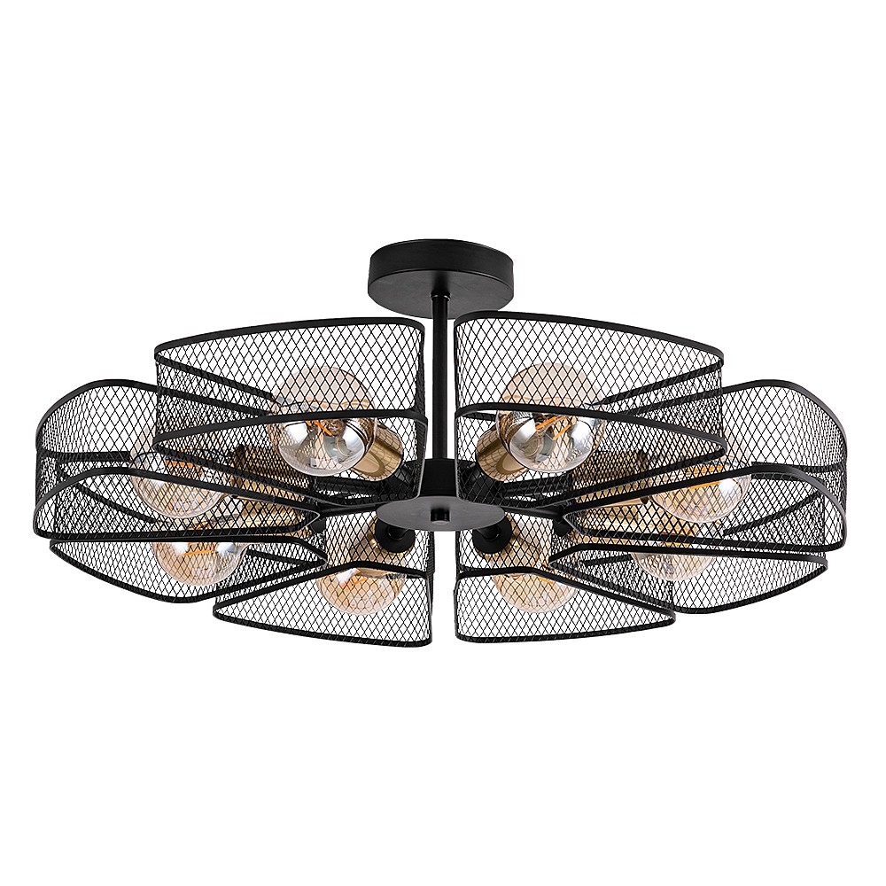 Потолочная люстра Arte Lamp Maasym A7044PL-8BK