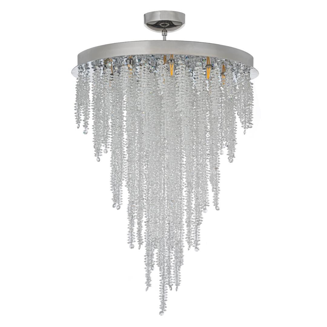 Потолочная люстра Arti Lampadari Flusso Nickel Flusso H 1.4.55.105 N