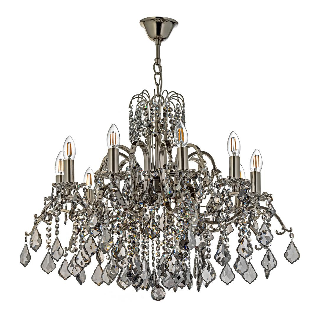 Подвесная люстра Dio D'Arte Alessandria Nickel Alessandria E 1.1.10.601 N