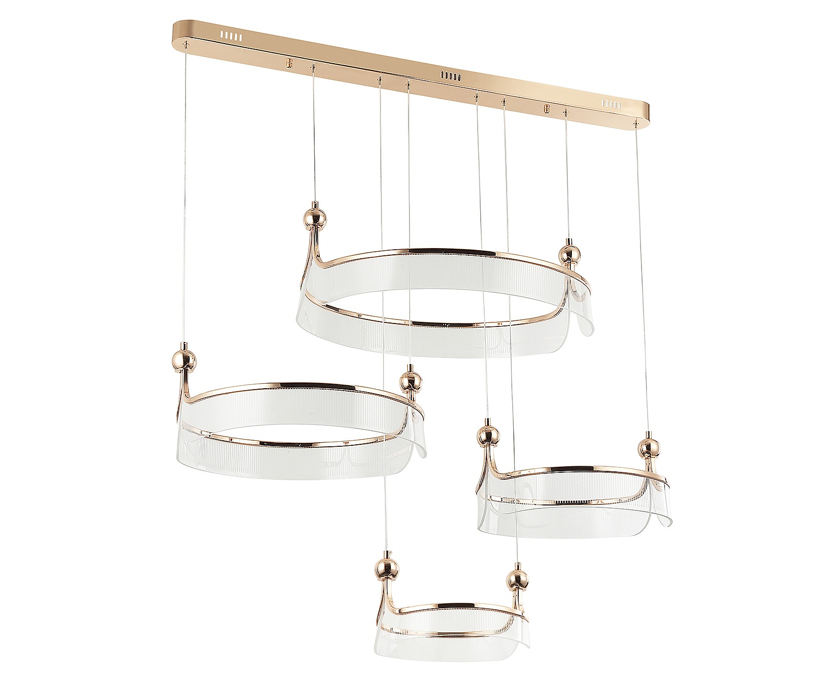 Подвесная люстра KINK Light Риваль 08045-80+60+50+40,33