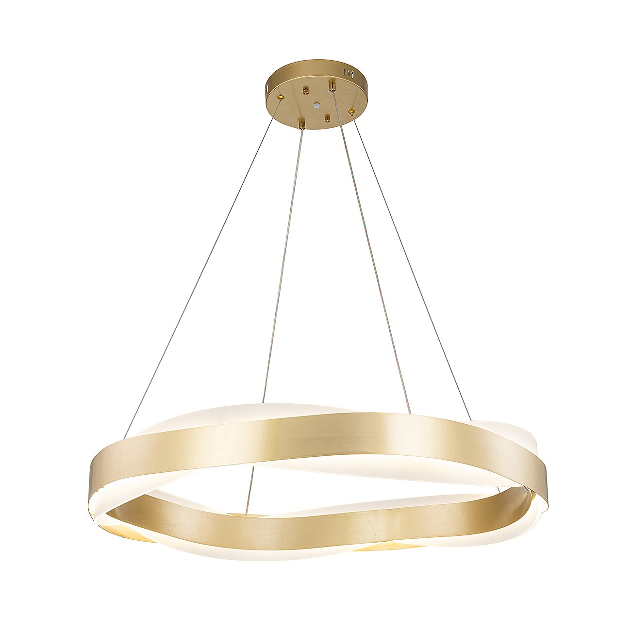 Подвесная люстра Indigo Treccia V000069L 14013/B/1P Gold