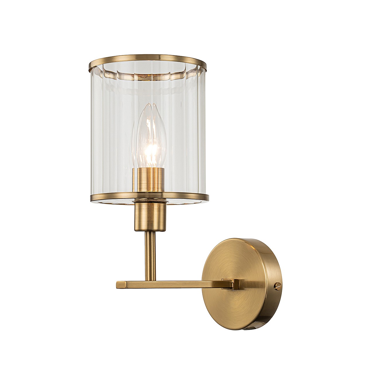 Настенное бра Indigo Dante V000413 13022/1W Brass