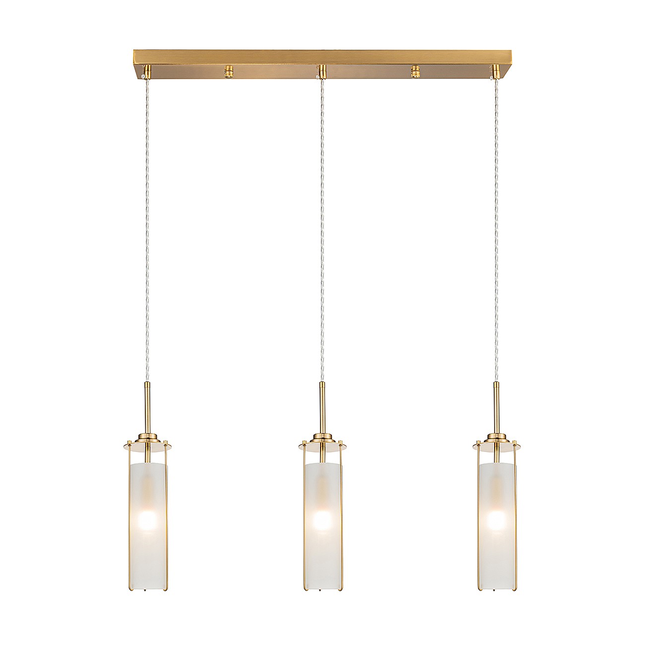 Светильник подвесной Indigo Torcia V000416 11038/3P Brass