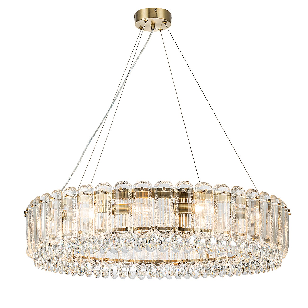 Подвесная люстра Indigo Brilliante V000426 12039/12P Brass