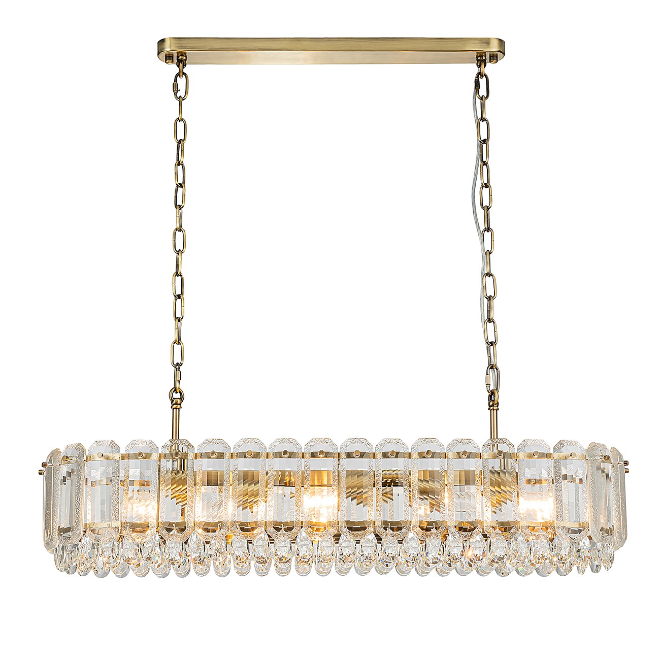 Подвесная люстра Indigo Brilliante V000427 12039/10PL Brass