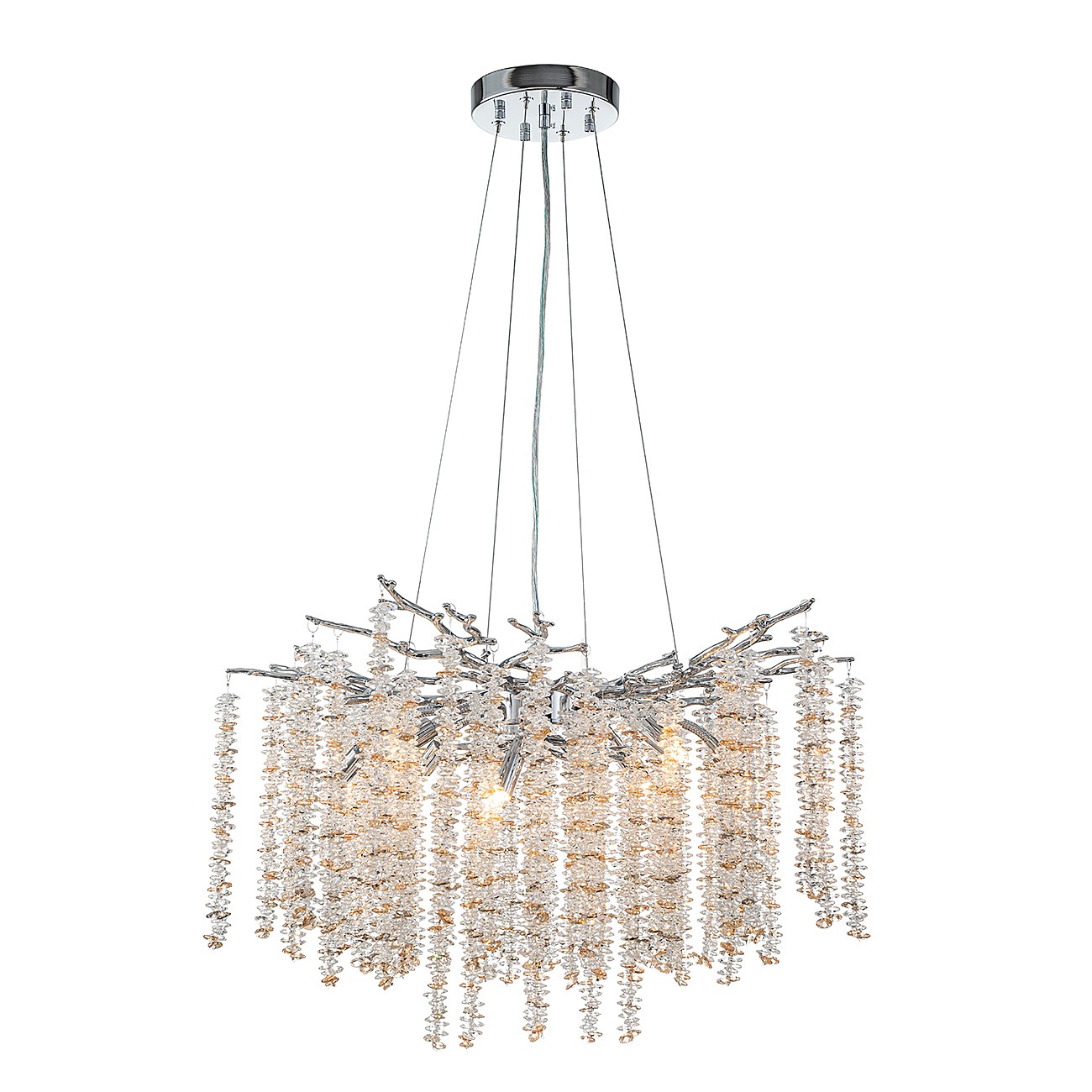 Подвесная люстра Indigo Fruscio V000446 12042/8P Chrome