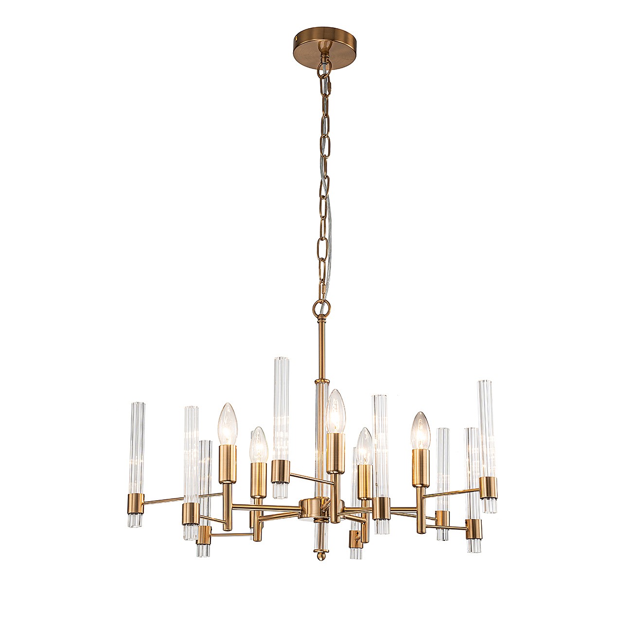 Подвесная люстра Indigo Favara V000460 11040/5P Brass