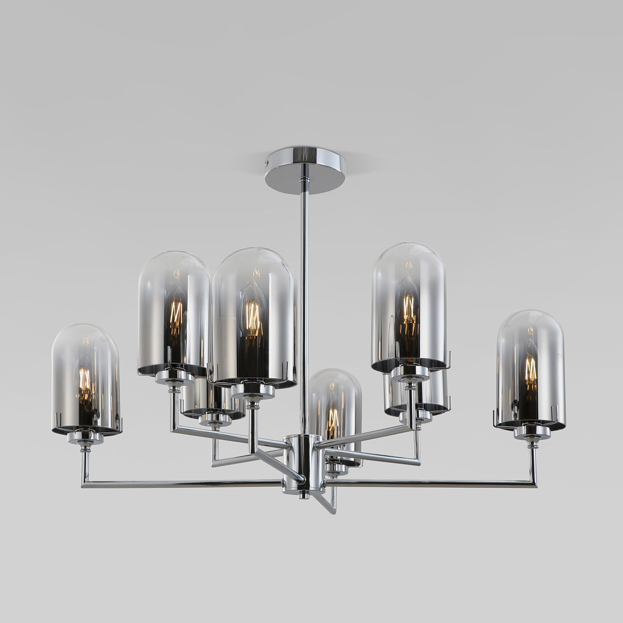 Потолочная люстра Eurosvet Pluto 60156/8 хром