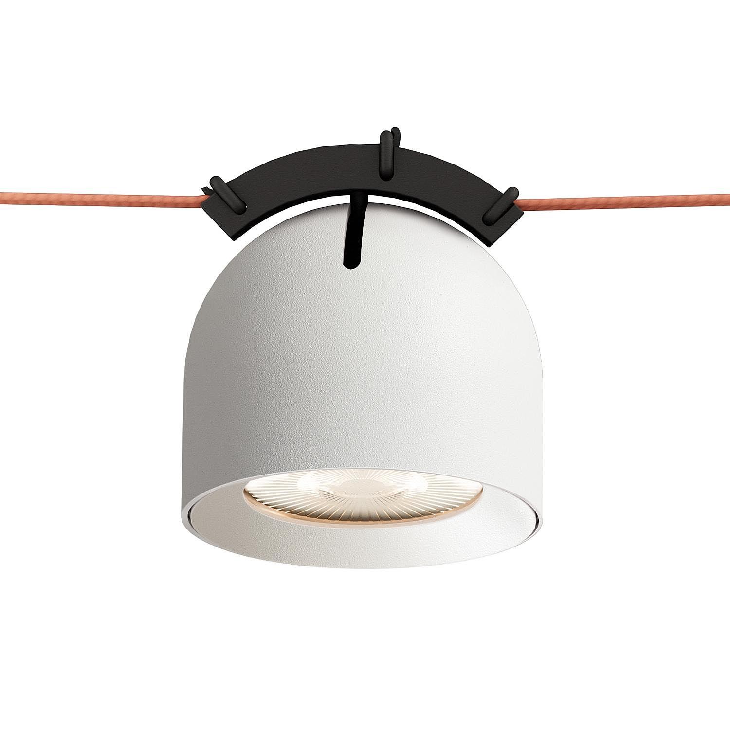 Cветильник для трека-ремня Denkirs Belty Spot DK5540-WH+BK