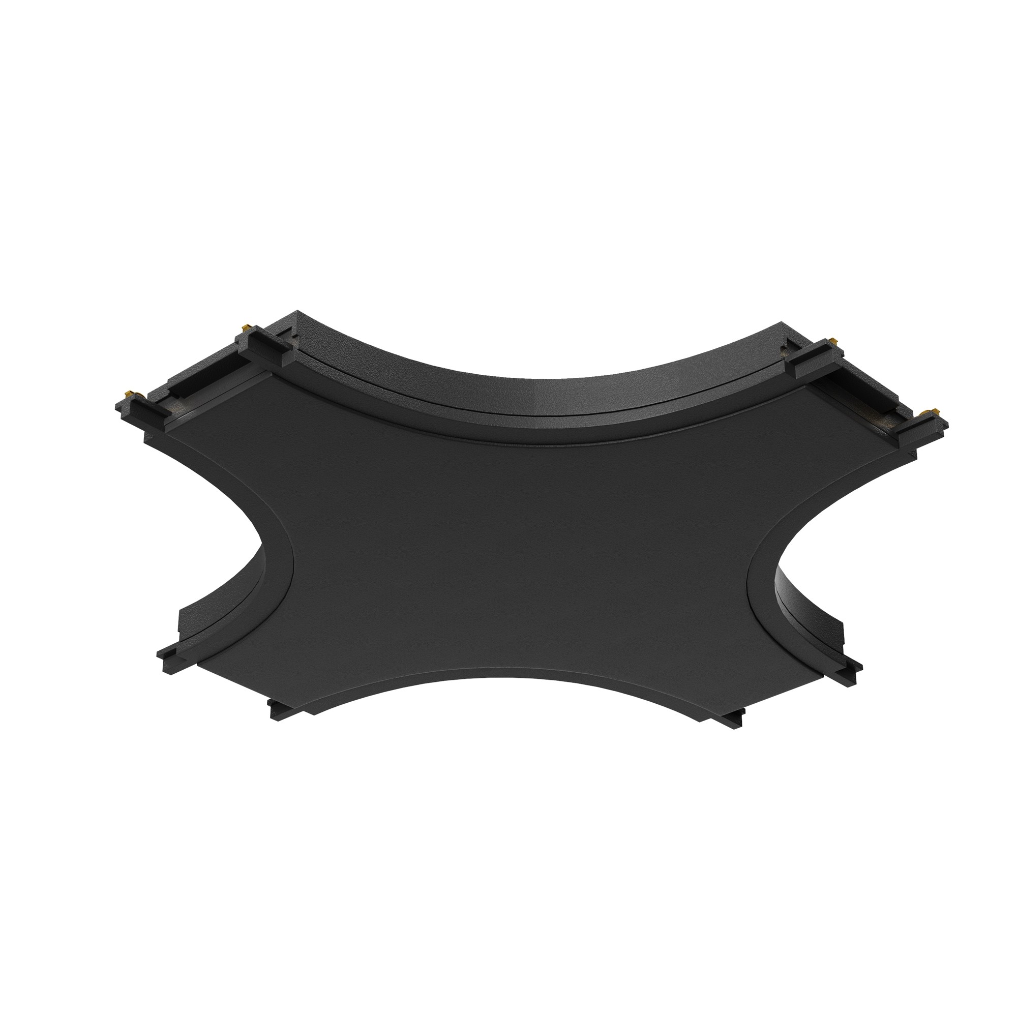 Коннектор питания X-образный Maytoni Accessories for tracks Radity TRA084CX-11B