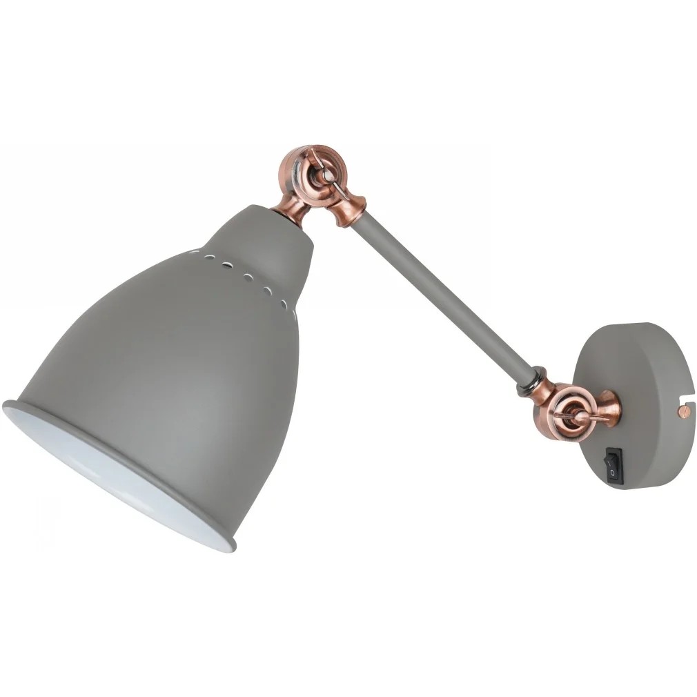 Настенное бра Arte Lamp Braccio A2054AP-1GY