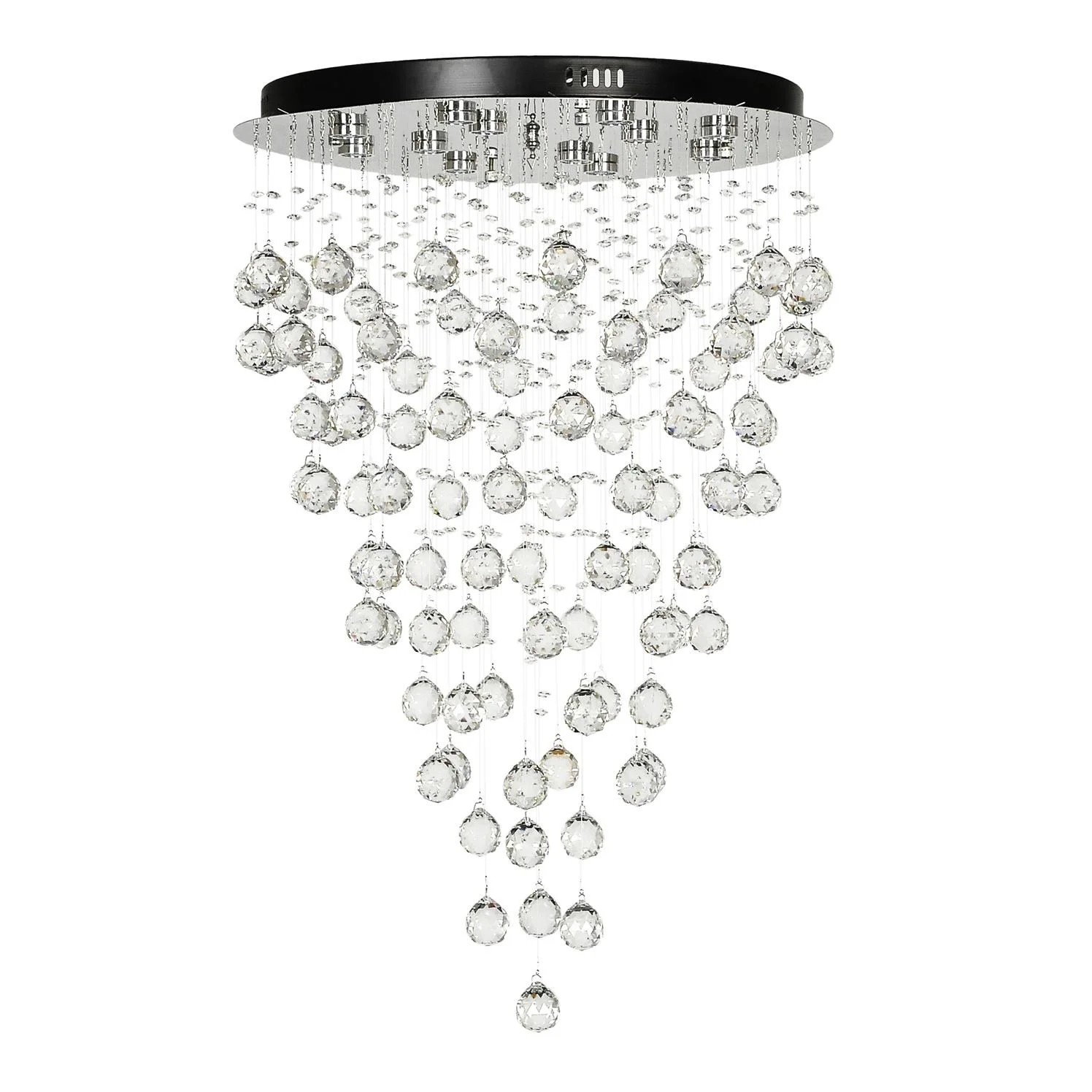 Потолочная хрустальная люстра Arti Lampadari Flusso Flusso L 1.4.55.601 N