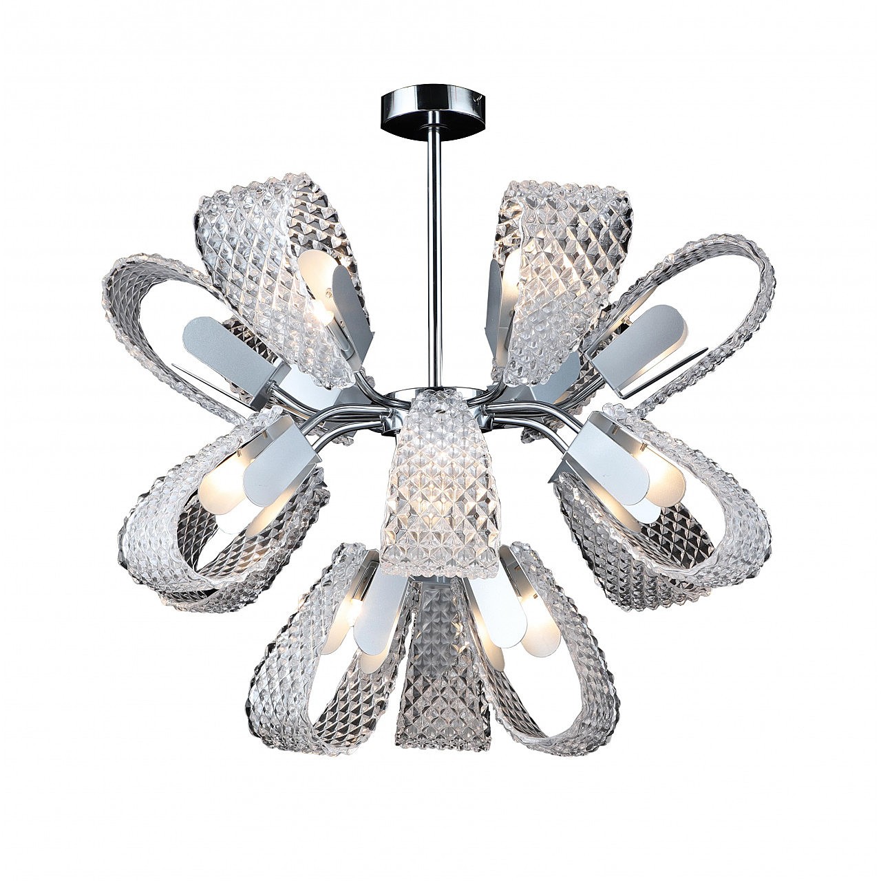 Потолочная люстра IMEX Lafleur MD.2375-15-S-CH+BK