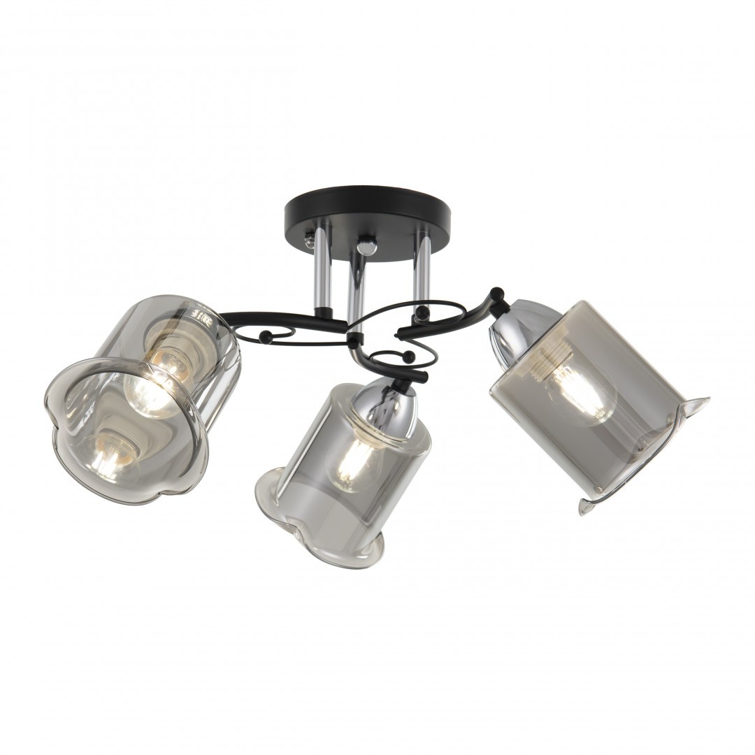 Потолочная люстра Arte Milano AMALFI 323219/3 CR+BK