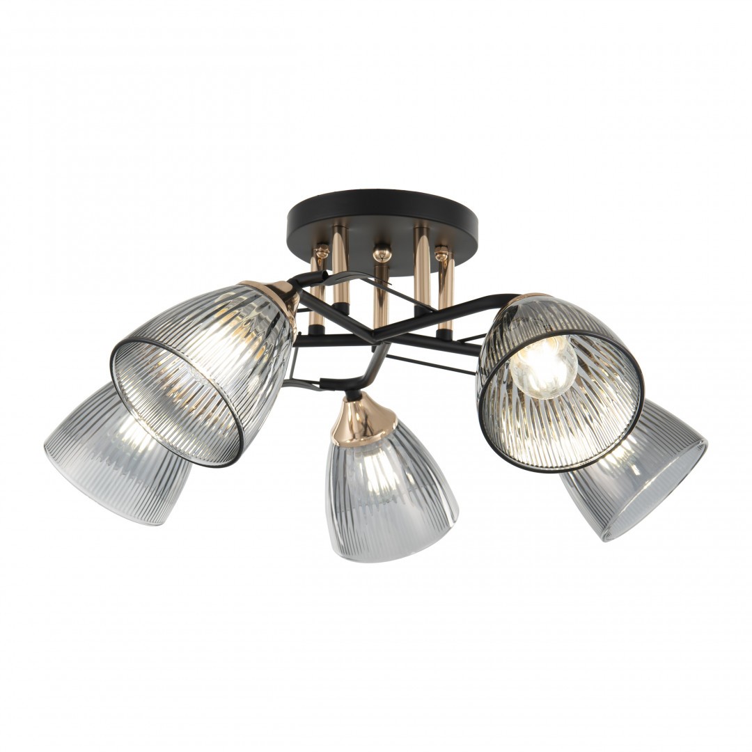 Потолочная люстра Arte Milano AMALFI 322610/5 BK+FG