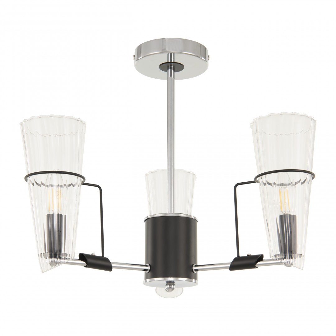 Потолочная люстра Arte Milano Napoli 328107/3 CR.BK