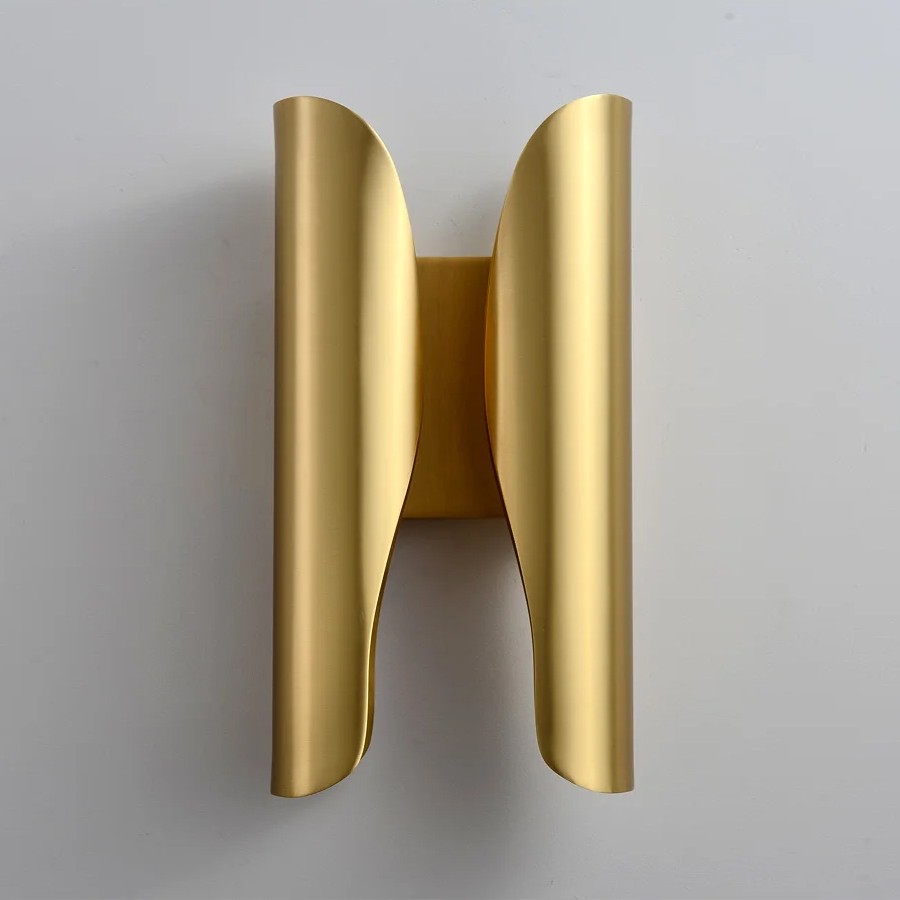 Настенный светильник Delight Collection Wall lamp MT8901-2W brass